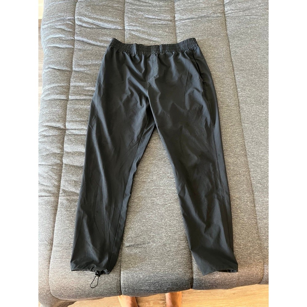 GRAND RUNNING CLUB GRC Asphalt Pant Jogger Style Black (Large)